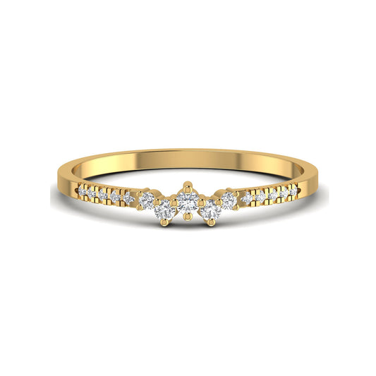 Stylish Lab-Grown Diamond Ring