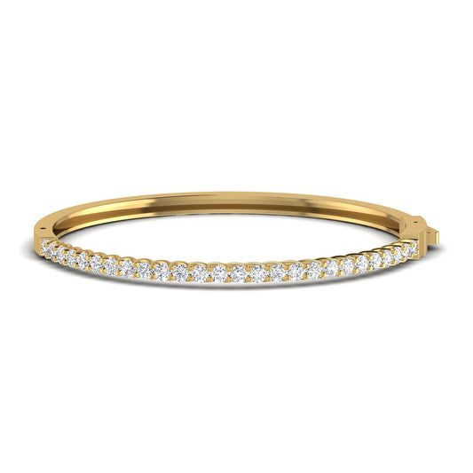 Eternity Gold Diamond Bracelet