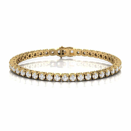 Elegant 6.68CT Lab Diamond Bracelet