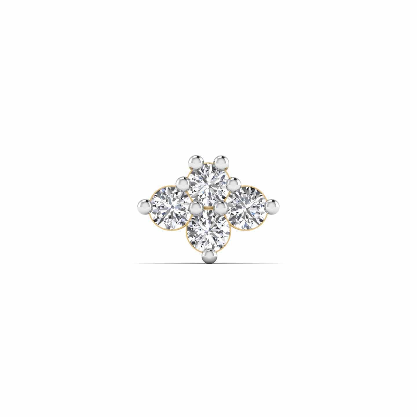 lab Diamond Nose Pin