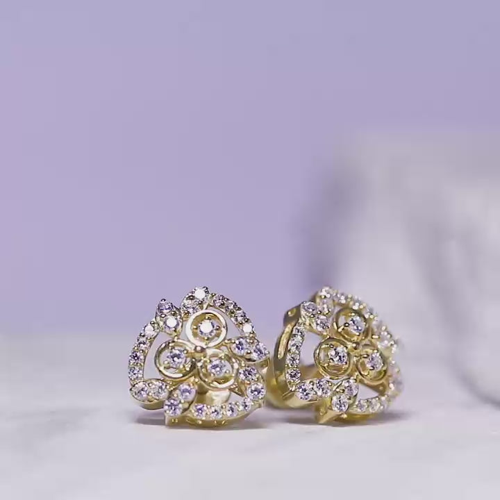 Diamond Stud Earrings